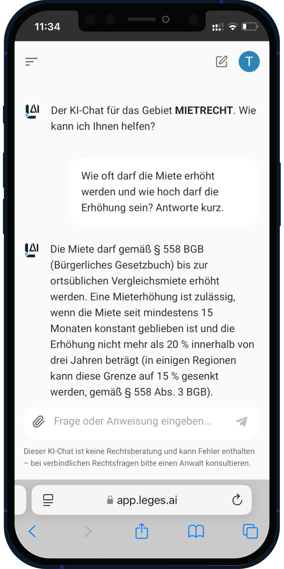 Mockup showing app functionality
